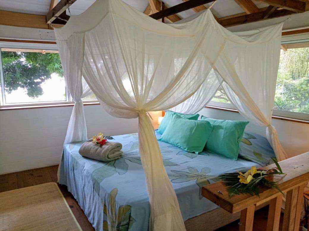 Manta Lodge avec 4x4 PleineNature BordLagon Haapu Extérieur photo